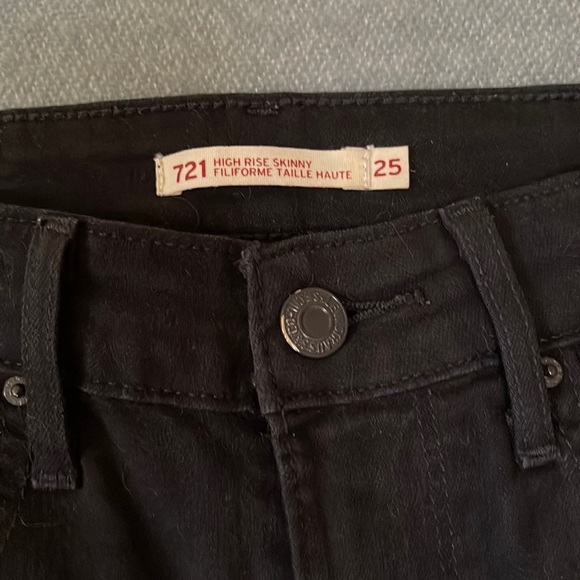 Levi’s 721 high rise skinny jeans - Picture 2 of 6